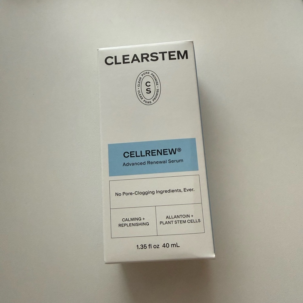 CLEARSTEM CELLRENEW Advanced Renewal Serum - White and Blue